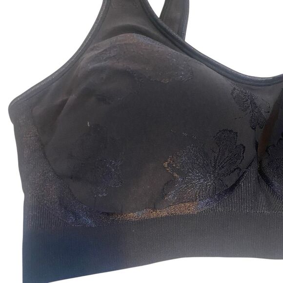 Bali black size 2XL embossed Tshirt bra - Picture 2 of 4